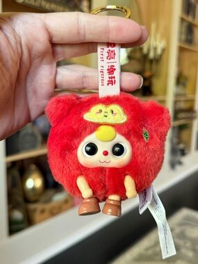 BOGO NIB bb3 red hanging plush